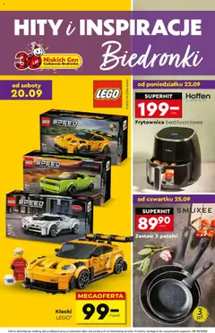 Pogląd oferty "Biedronka gazetka - Hity i inspiracje" - ważna od 20.09.2025