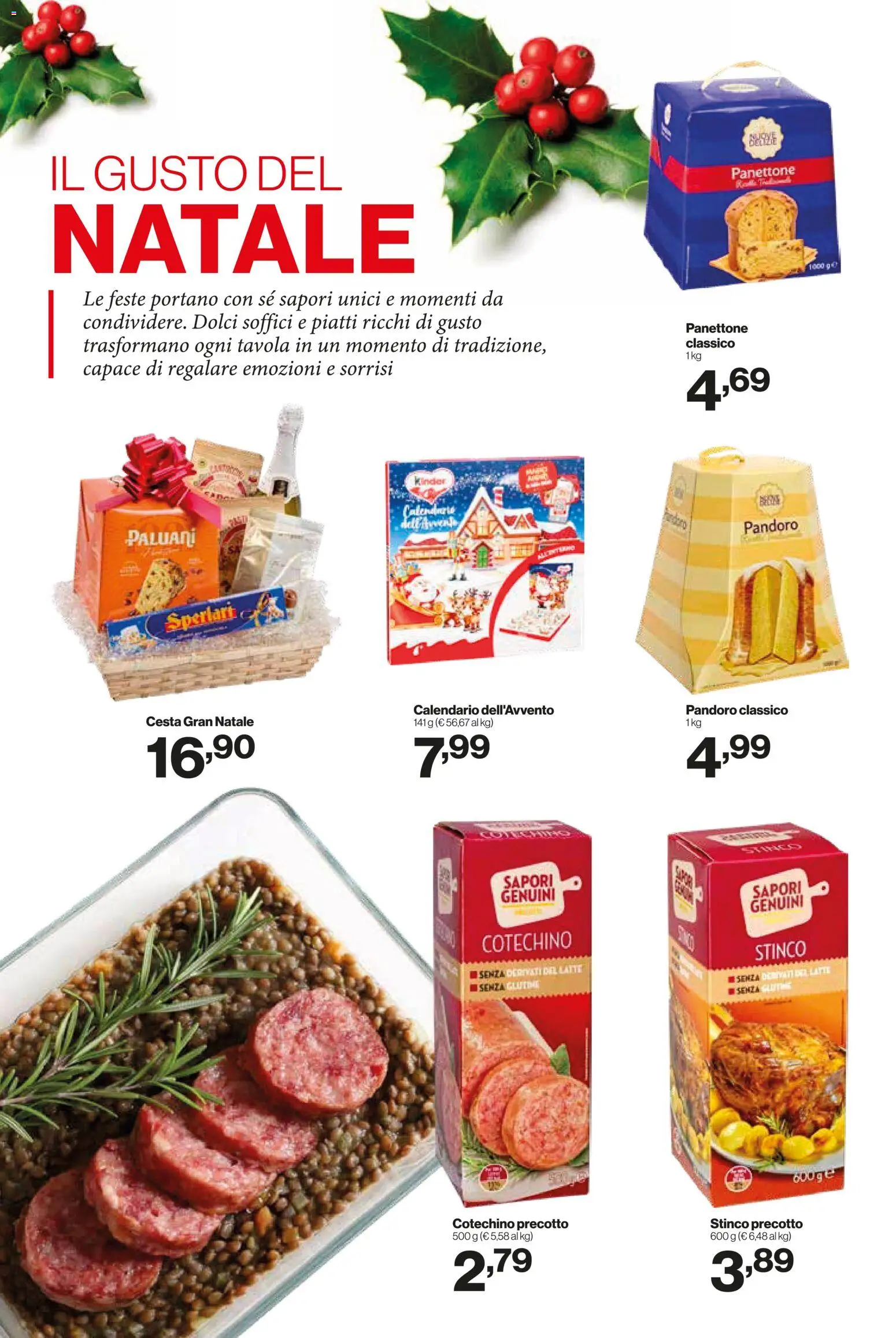 Volantino IN's del 19.11.2025 | Pagina: 8 | Prodotti: Latte, Pandoro, Panettone, Cotechino