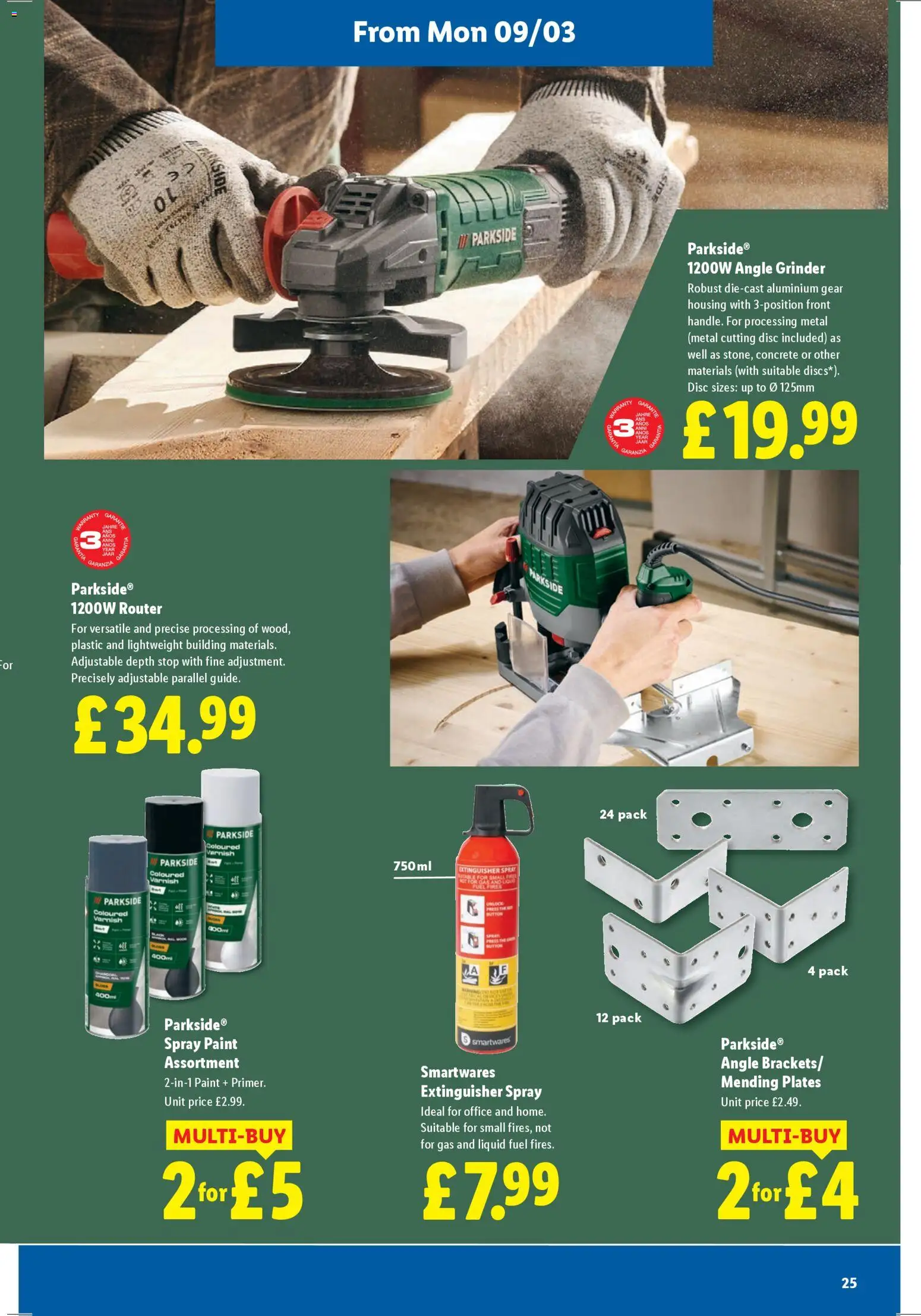 {H1} | Page: 25 | Products: Paint, Grinder