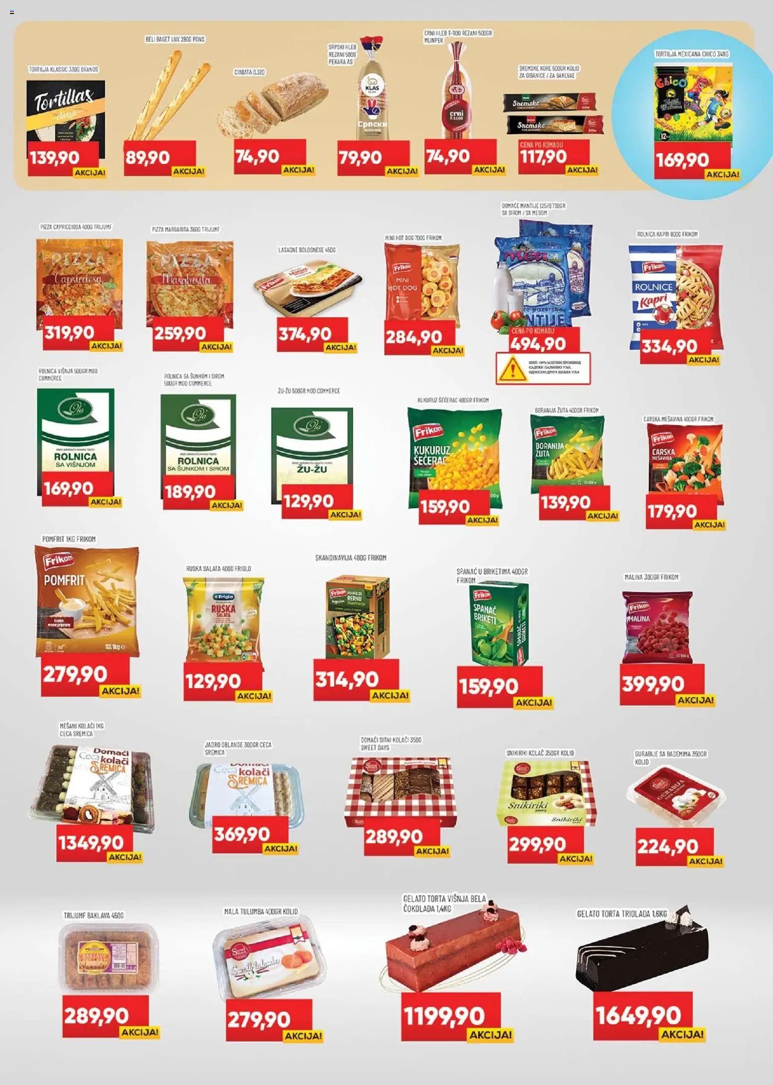 Medius katalog - važi od 24.03.2026 | Strana: 6 | Proizvode: Boranija, Pekara, Kolač, Baget