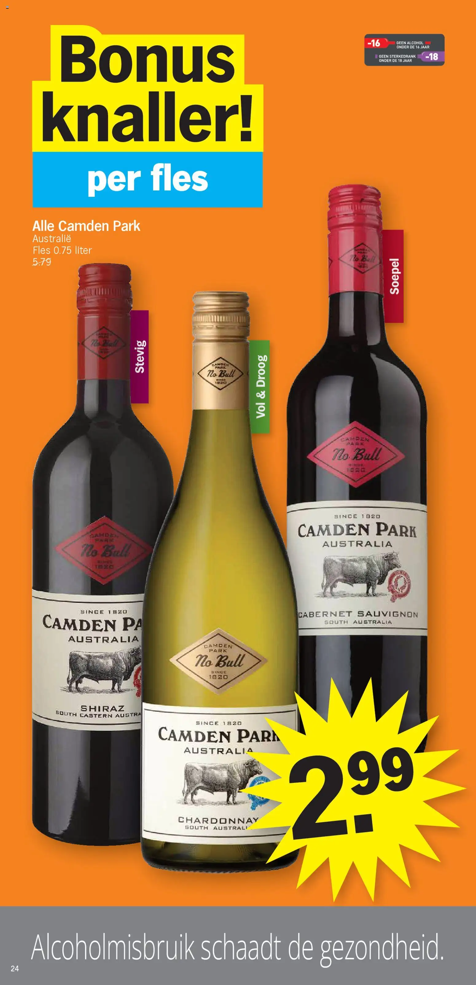 {H1} | Pagina: 24 | Producten: Fles, Alcohol