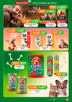 Pogląd oferty "Eurocash gazetka - Oferta Produktowa" - ważna od 05.03.2026 | Strona: 9 | Produkty: Karma dla kota, Karma dla psa, Wołowina