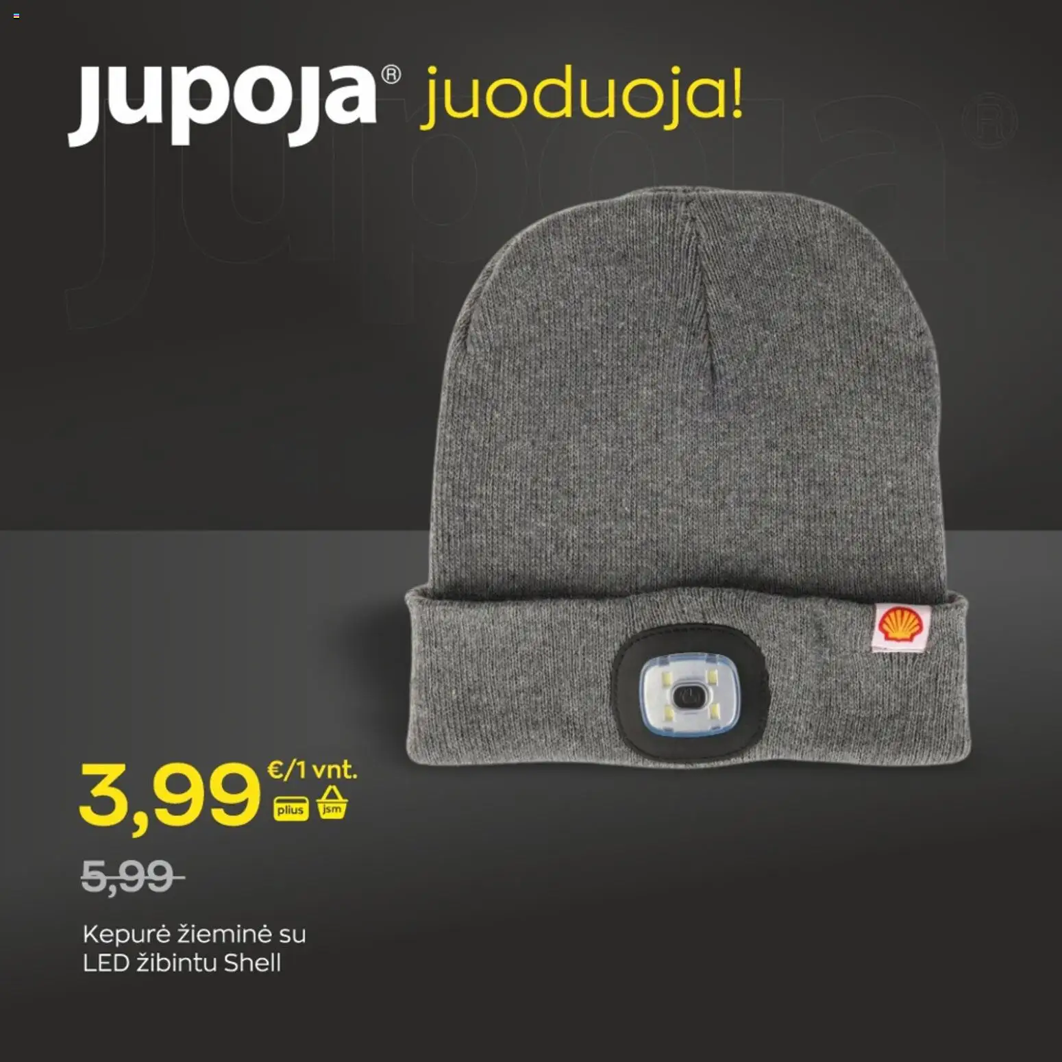 Jupoja akcijos nuo 03.11.2025 | Puslapis: 12 | Prekių: Kepurė