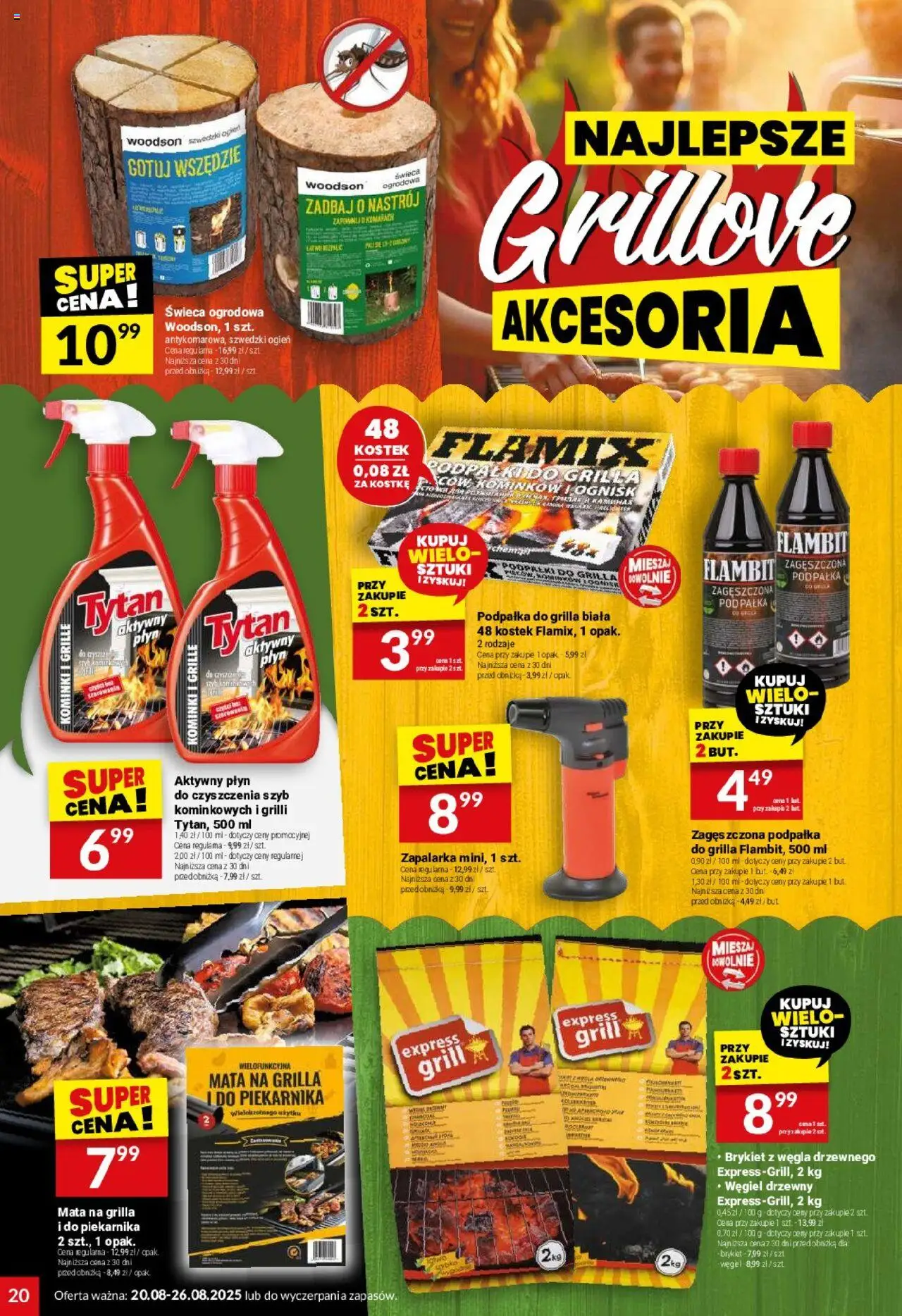 Twój Market Gazetka od 20.08.2025 | Strona: 20 | Produkty: Grill