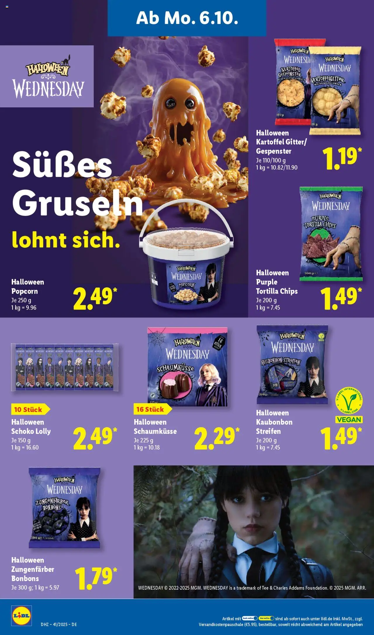 Lidl Prospekt Düsseldorf – gültig ab 06.10.2025 | Seite: 26 | Produkte: Tee, Chips, Ketchup