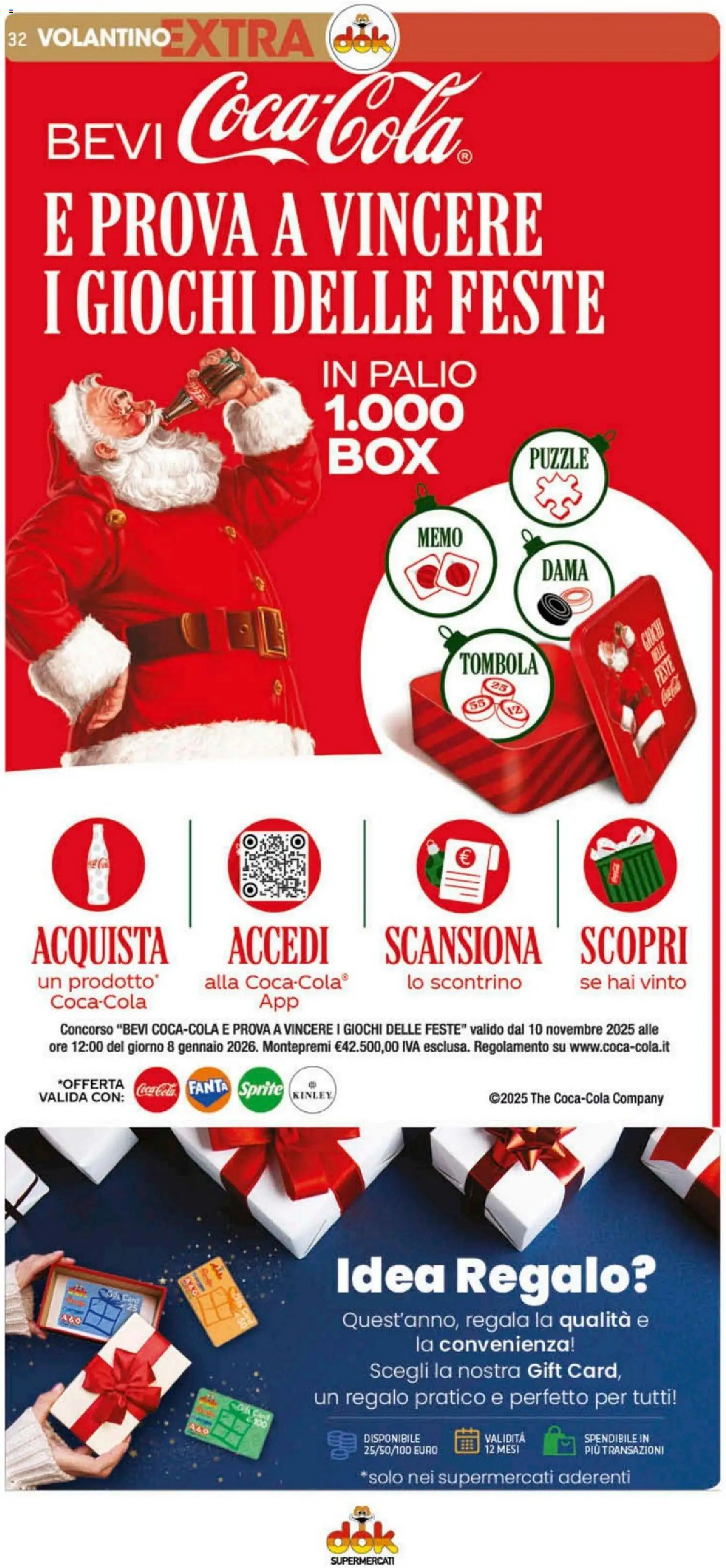 Volantino DOK del 16.12.2025 | Pagina: 32 | Prodotti: The, Fanta
