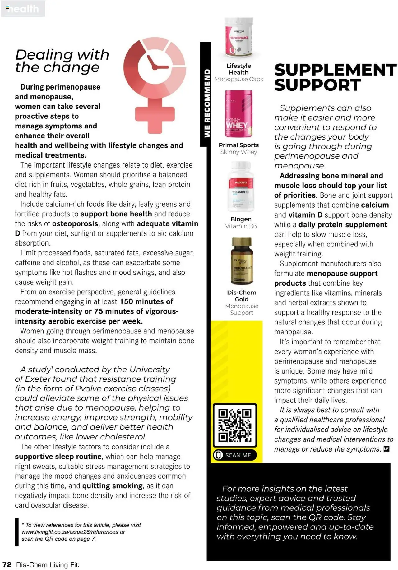 Dis-Chem Living Fit │ valid from 01.05.2025 | Page: 74 | Products: Detergente líquido, Supplements
