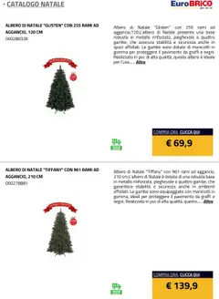 Anteprima del volantino Eurobrico Natale catalogo valido a partire dal 23.07.2025 | Pagina: 6 | Prodotti: Albero di natale, Pavimento