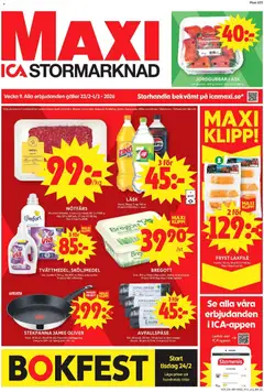 ICA Maxi - Enköping - Förhandsvisning av reklamblad från butik ICA Maxi aktuell från 23.02.2026