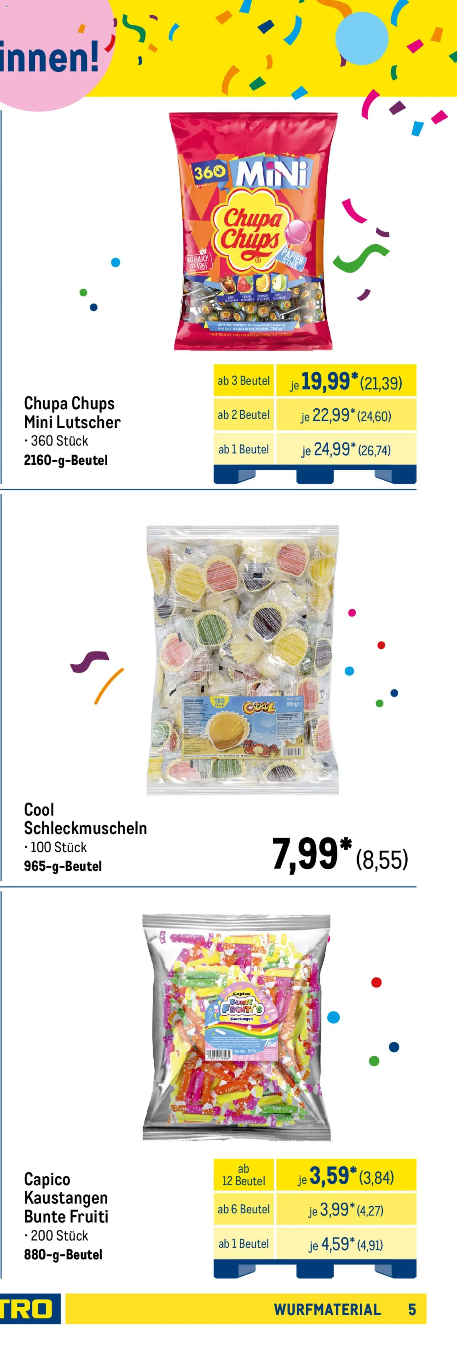 Metro Wurfmaterial Karneval – gültig ab 01.10.2025 | Seite: 9