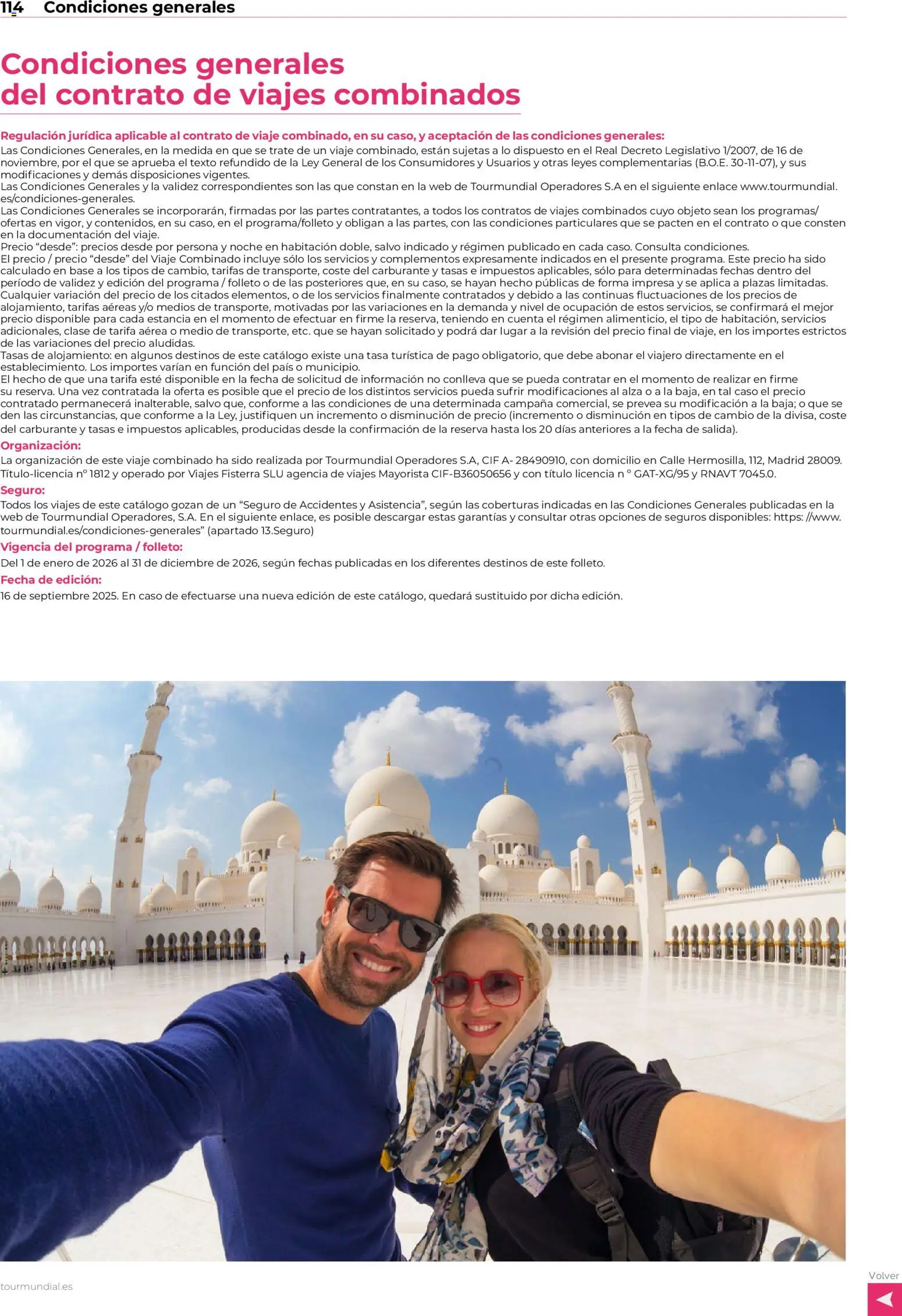 Viajes El Corte Inglés Africa y Oriente Medio │ válido desde el 01.01.2026 | Página: 114 | Productos: General