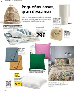 Vista previa Catálogo IKEA Accesorios y decoración válido desde el 25.09.2025 | Página: 60 | Productos: Lámpara de techo, Colcha, Mesa, Lámpara