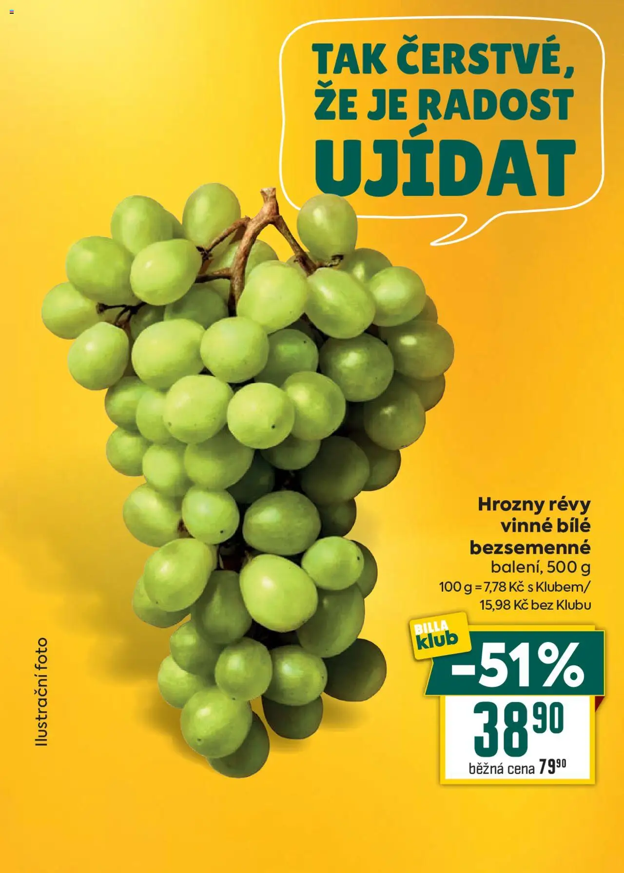 Billa Velký leták od 18.06.2025 | Strana: 4 | Produkty: Hrozny