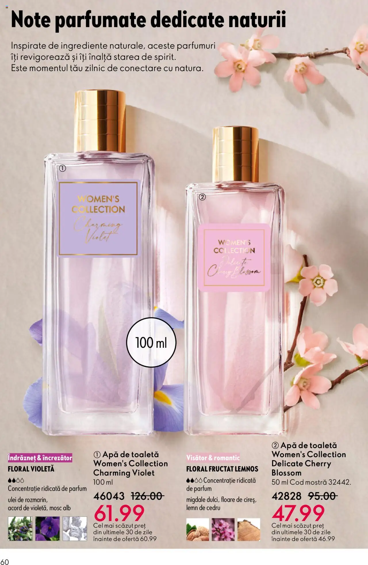Noul catalog Oriflame – valabil de la 22.10.2025 | Pagină: 60 | Produse: Toaletă, Parfum, Apă de toaletă, Ulei
