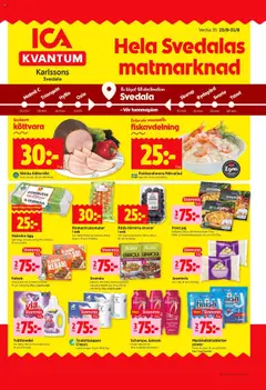 ICA Kvantum - Svedala - Förhandsvisning av reklamblad från butik ICA Kvantum aktuell från 25.08.2025