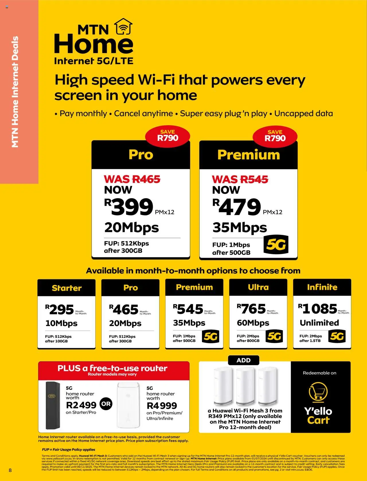 MTN Deals │ valid from 07.08.2025 | Page: 8 | Products: Data, Router