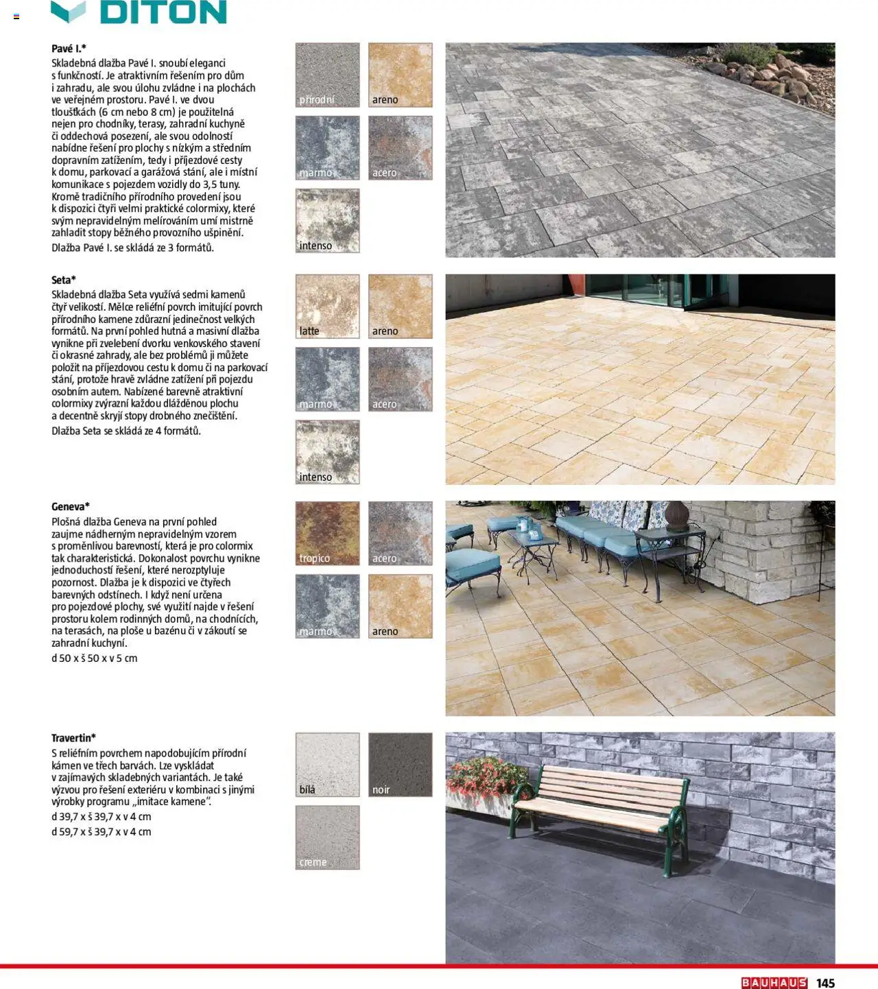 Bauhaus katalog Zahradní nábytek od 01.04.2025 | Strana: 145 | Produkty: Dlažba, Kuchyně