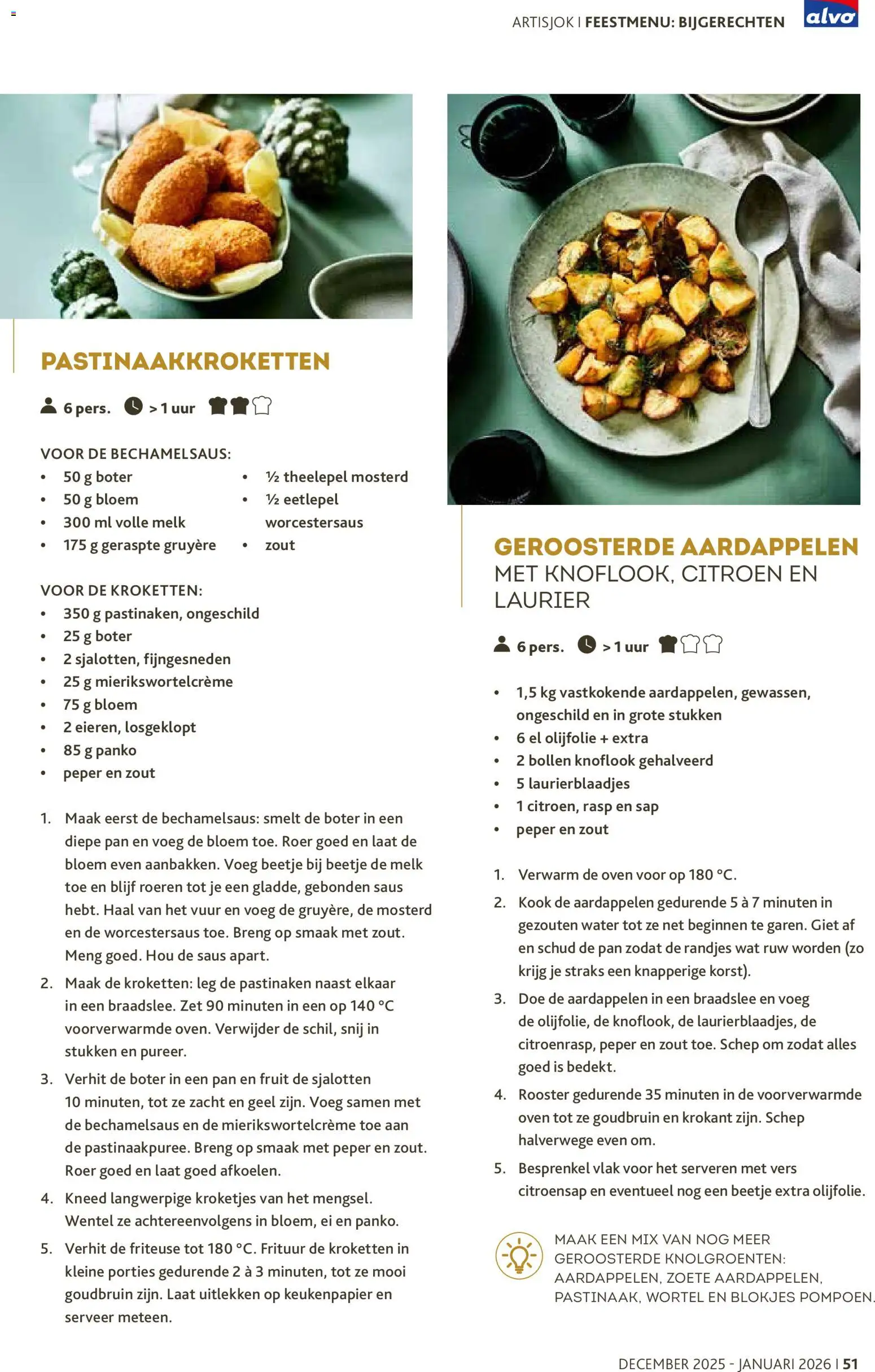 {H1} | Pagina: 51 | Producten: Knoflook, Pompoen, Schep, Boter