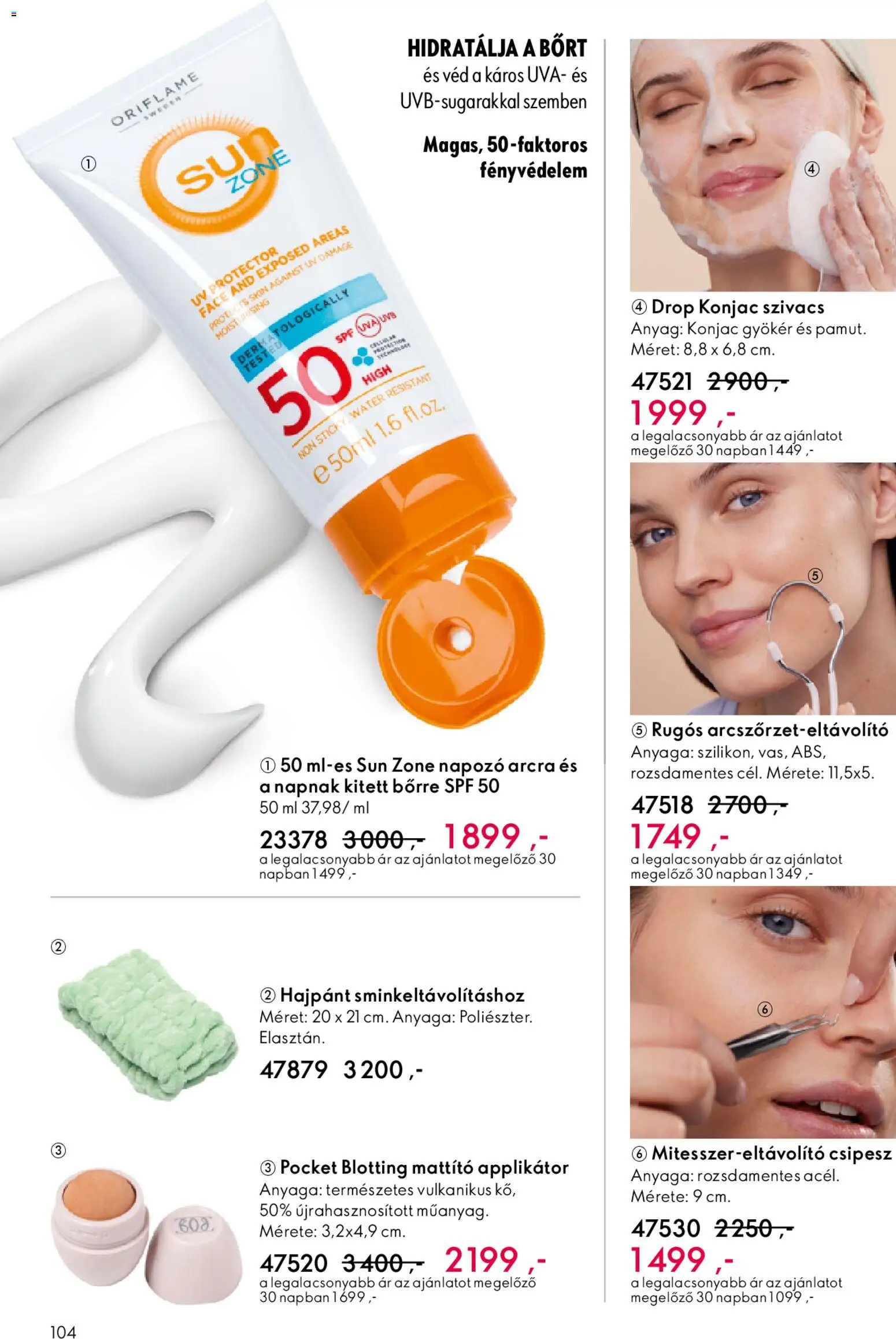Oriflame akciós ujság - amely érvényes a következő dátumtól: 24.12.2025 | Oldal: 104 | Termékek: Applikátor