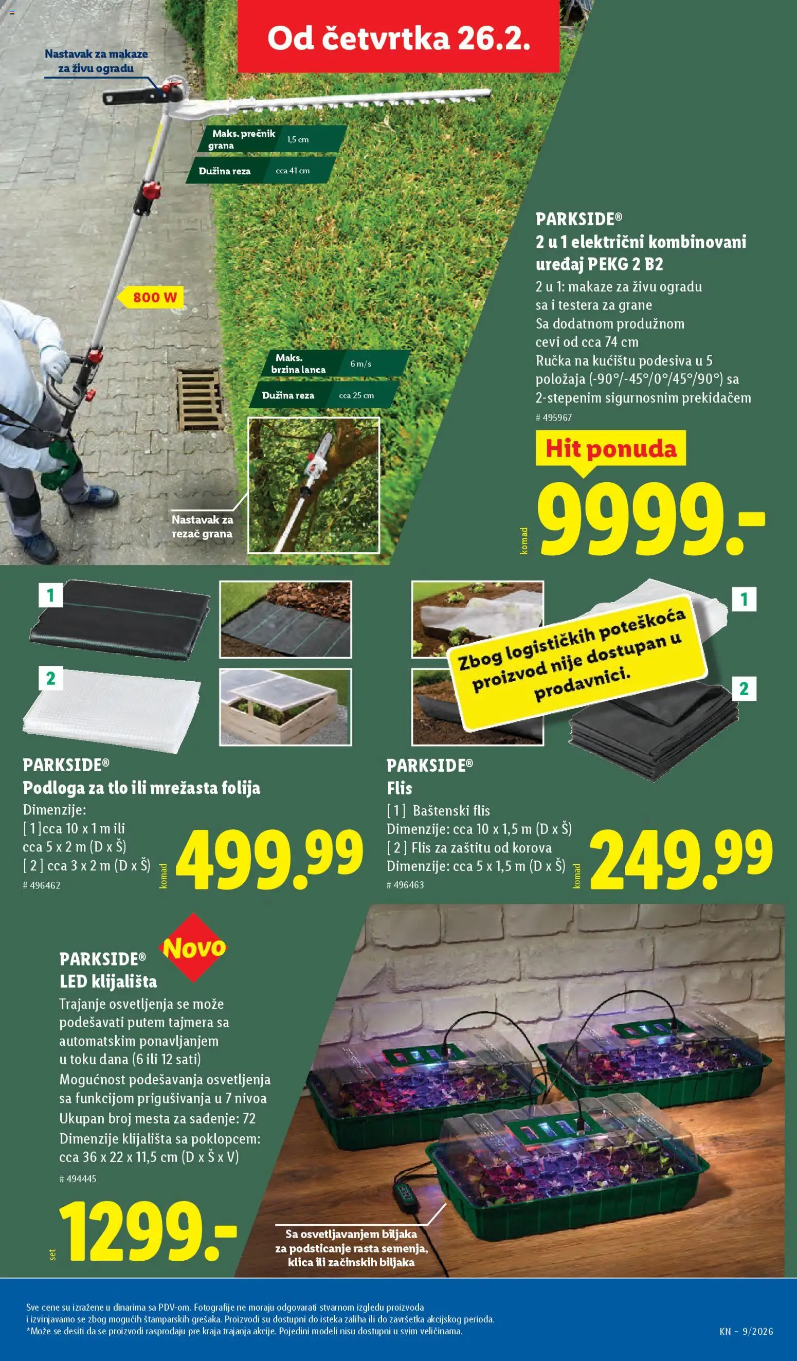 Lidl katalog - važi od 26.02.2026 | Strana: 79 | Proizvode: Trenerke, Ručni sat, Majica kratkih rukava, Čarape