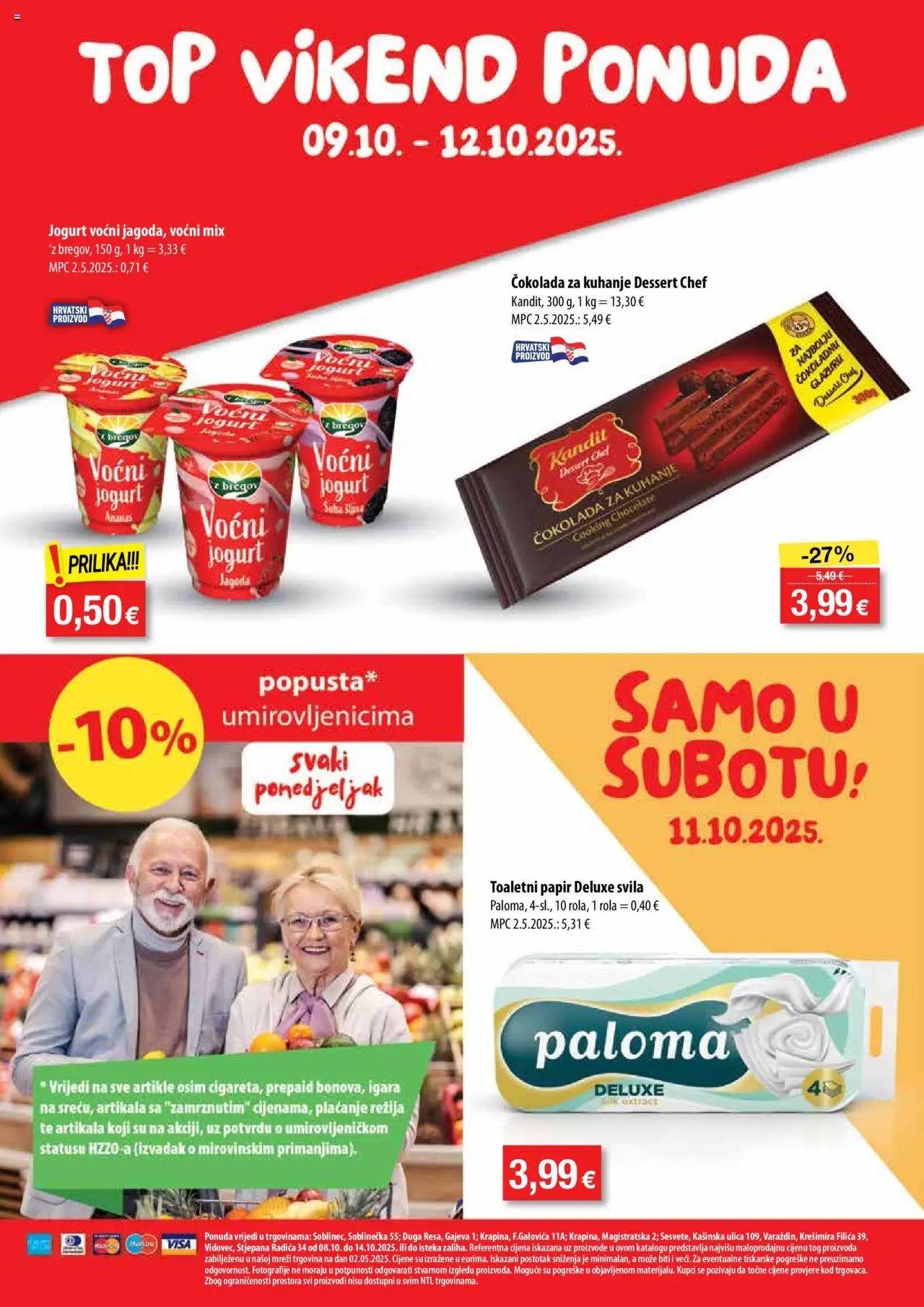 NTL katalog | vrijedi od 08.10.2025 | Stranica: 24 | Proizvodi: Jogurt, Čokolada, Toaletni papir