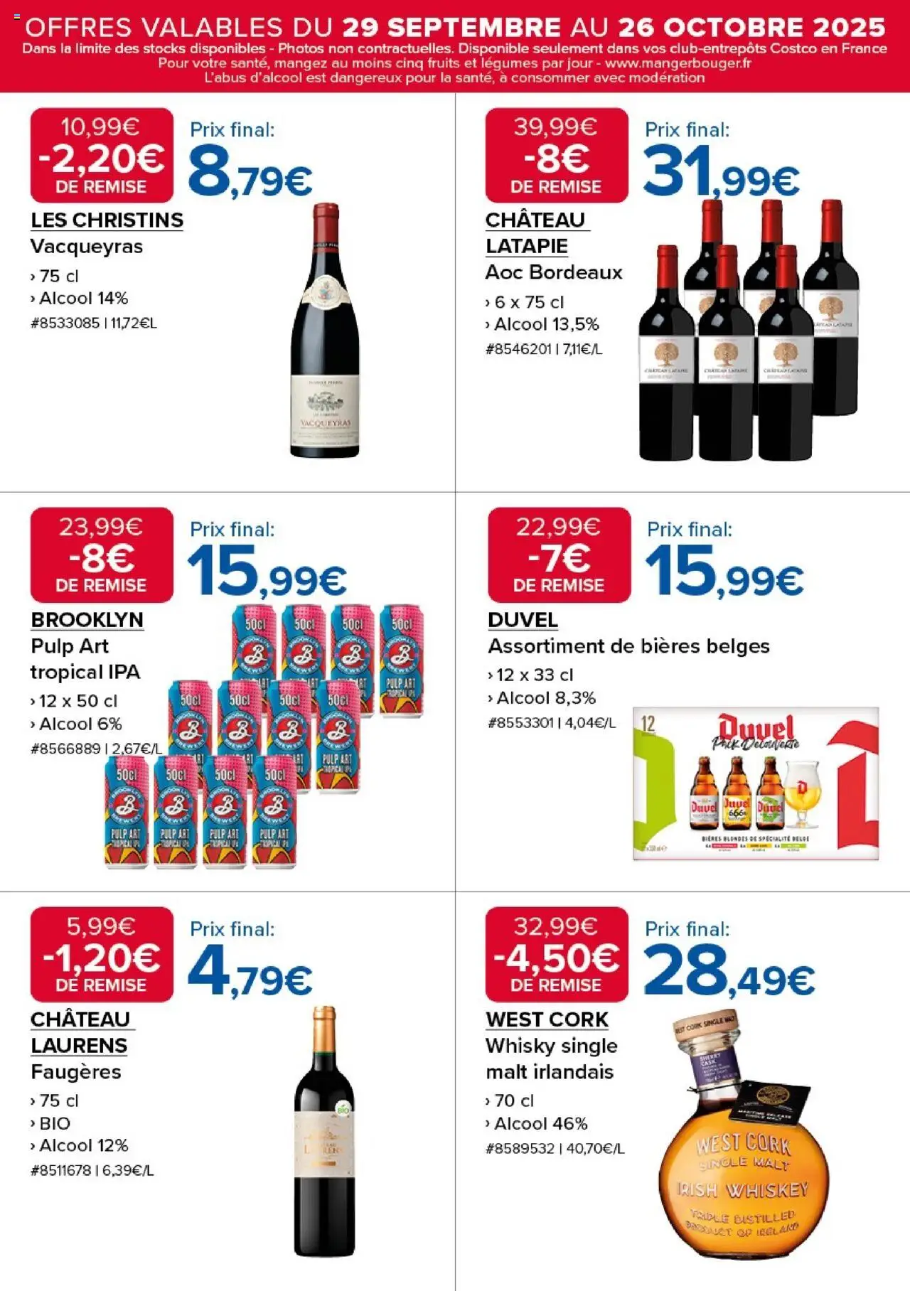 {H1} | Page: 17 | Produits: Whisky, Alcool