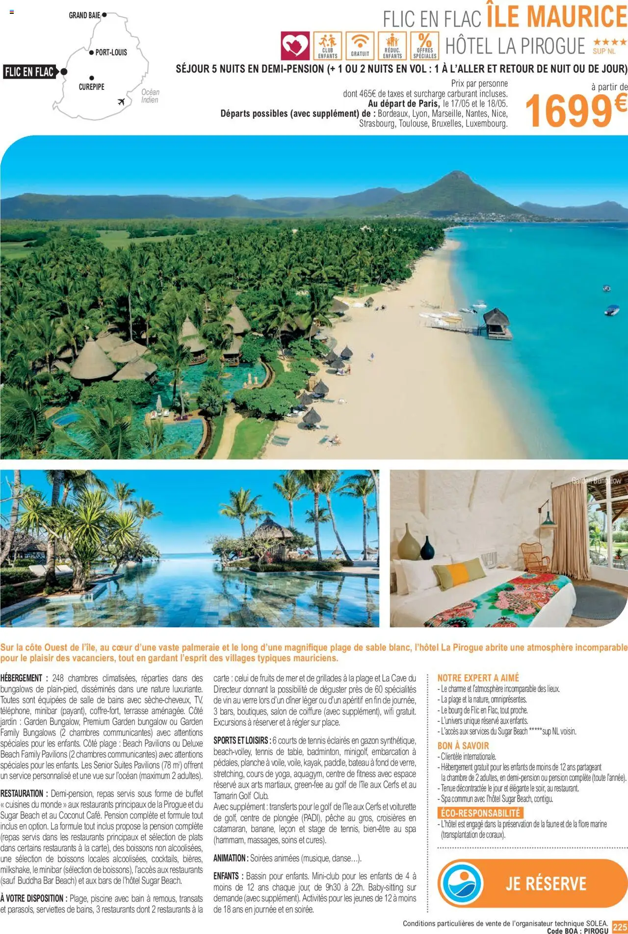  | Page: 225 | Produits: Fruits de mer, Pêche, Buffet, Vin