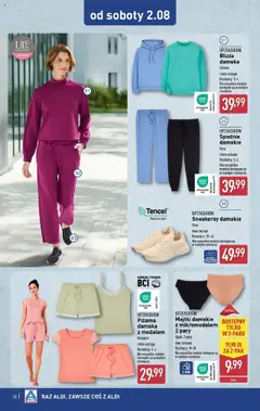 Aldi Gazetka od 28.07.2025 | Strona: 38 | Produkty: Spodnie, Majtki, Piżama