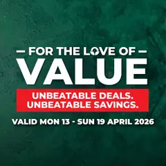 Food Lover's Market specials catalogue – valid from 13.04.2026