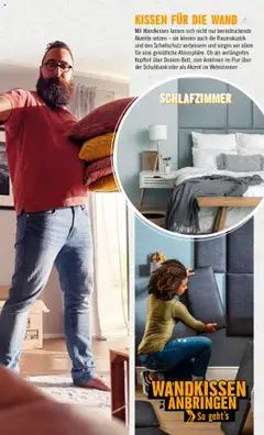 Hornbach Wohnen - gültig ab dem 08.06.2025 | Seite: 19 | Produkte: Kissen, Schuhbank