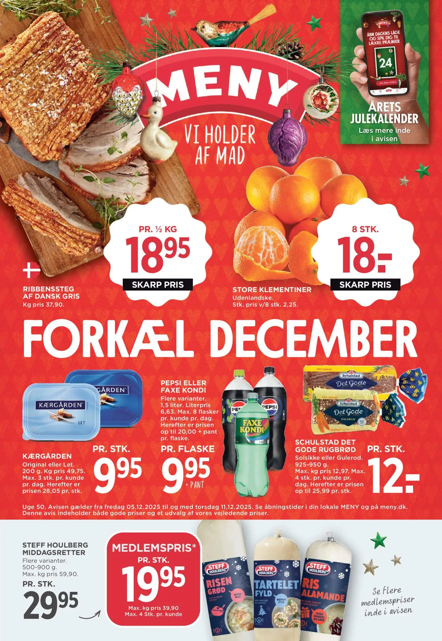 Meny tilbudsavis – gyldig fra 05.12.2025 | Side: 1
