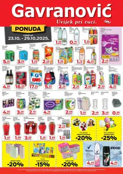 Katalog Gavranović - Pregled kataloga iz trgovine Gavranović, vrijedi od 23.10.2025 | Stranica: 4