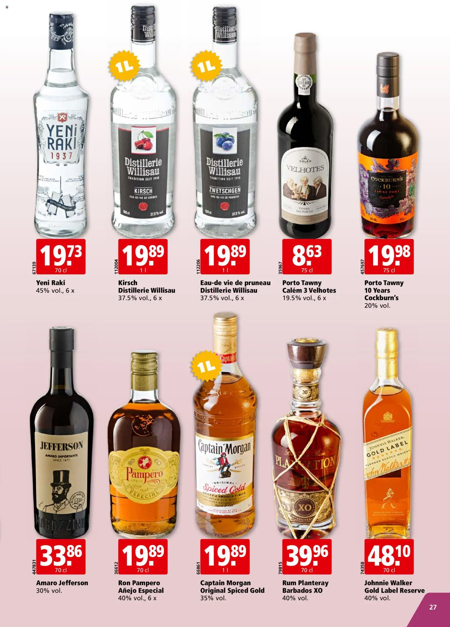 Aligro Aktionen Chavannes, Matran, Genève, Sion – gültig ab 19.01.2026 | Seite: 27 | Produkte: Zwetschgen