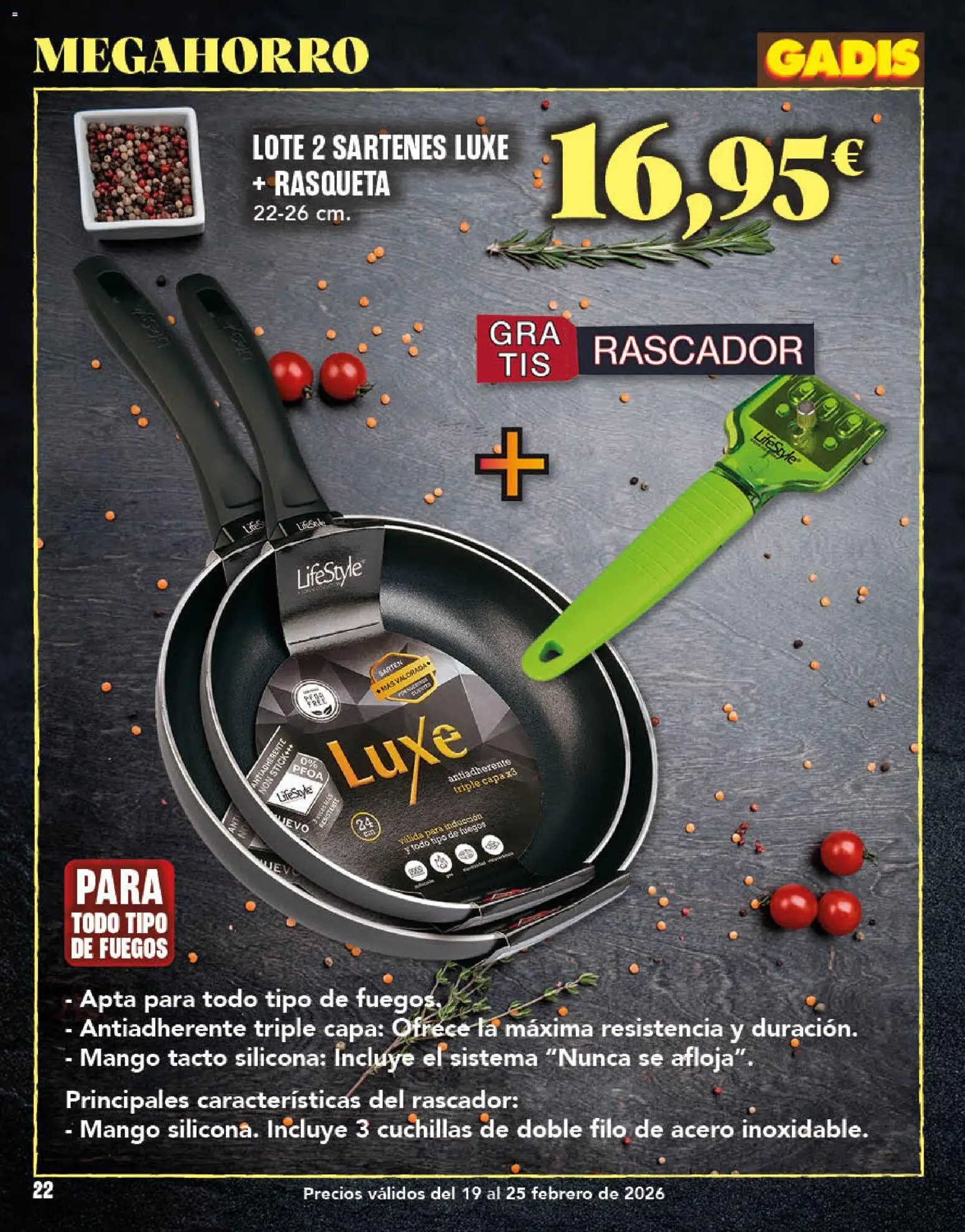 Gadis - folleto │ válido desde el 19.02.2026 | Página: 22 | Productos: Ρούτερ