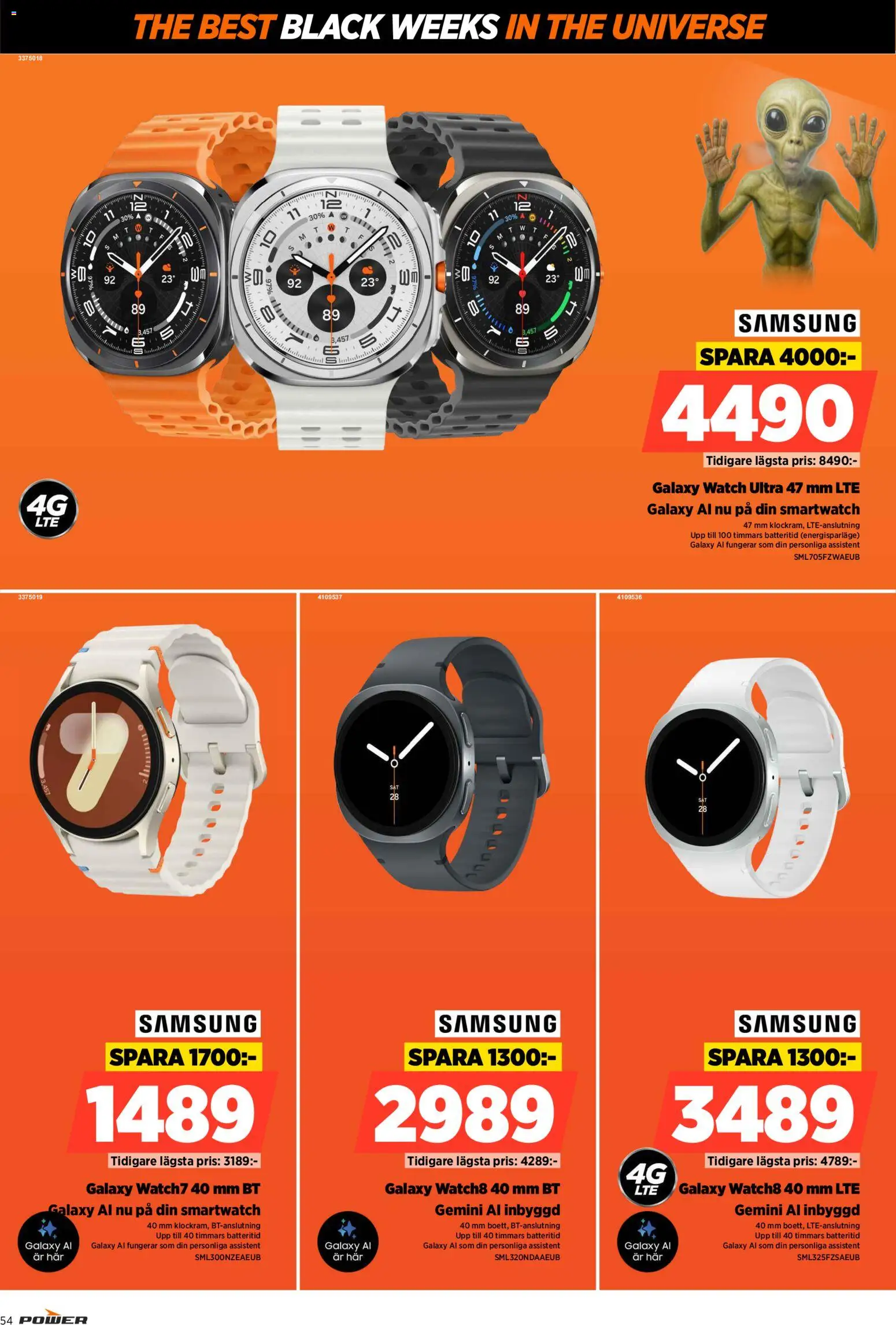 Power reklamblad aktuell från 24.11.2025 | Sida: 54