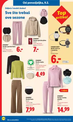 ESMARA MEN® Muški ručni sat i narukvica, Set, različiti modeli, baterije uključene - Pregled kataloga iz trgovine Lidl, vrijedi od 09.02.2026 | Stranica: 34
