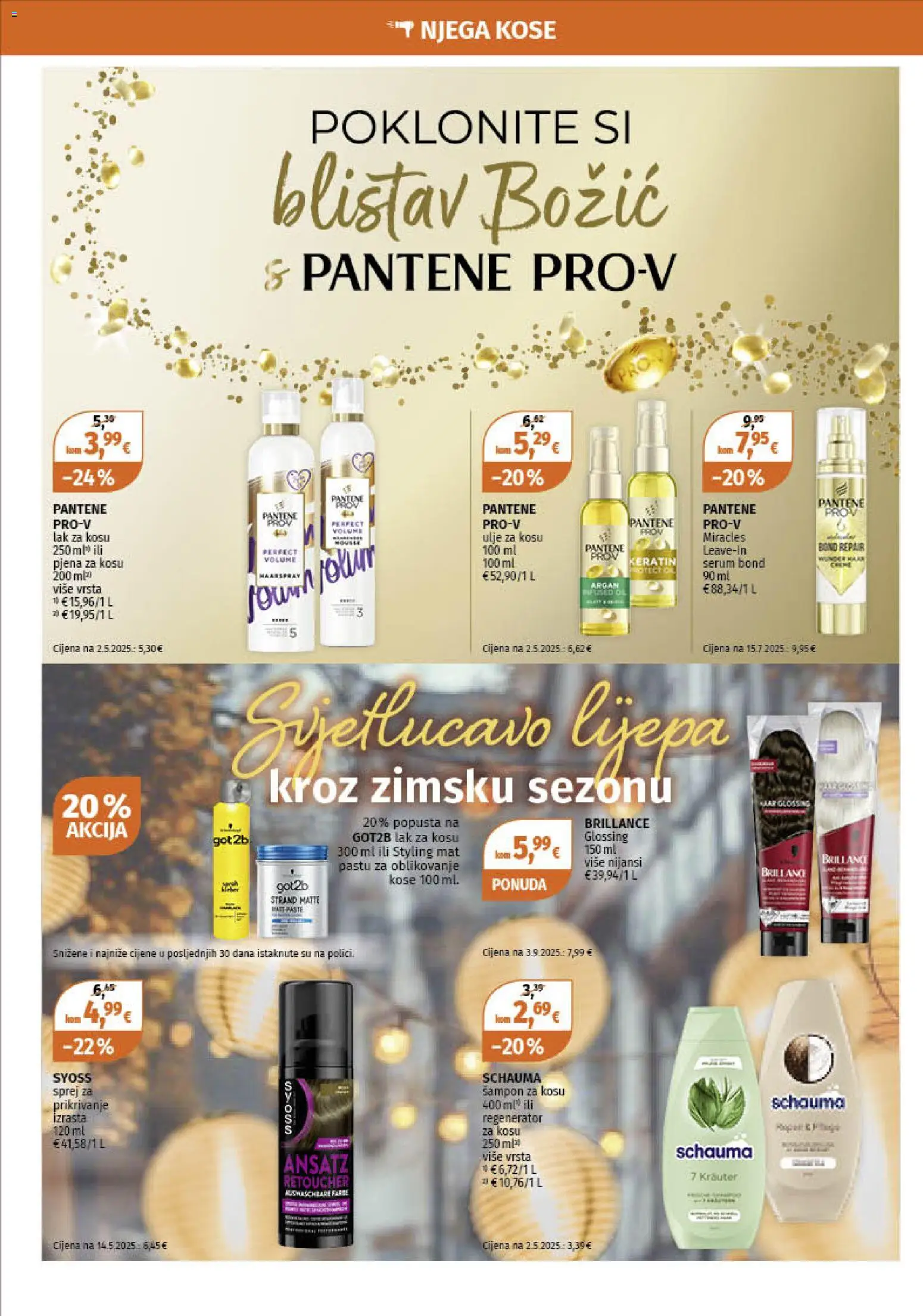 Müller katalog | vrijedi od 10.11.2025 | Stranica: 19 | Proizvodi: Šampon, Regenerator, Ulje za kosu, Regenerator za kosu