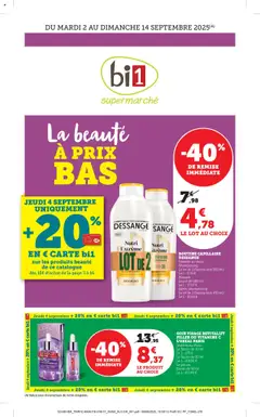 bi1 - Prévisualisation de bi1 catalogue valide à partir de 01.09.2025