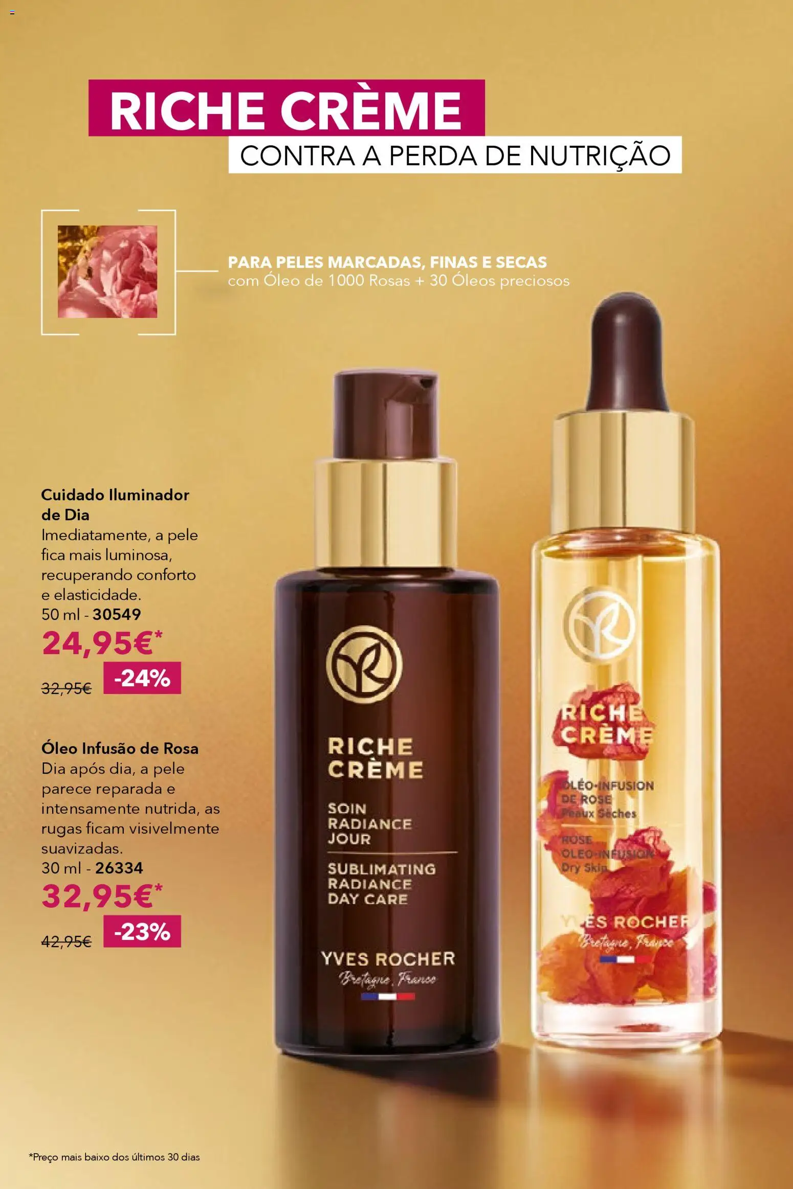 Yves Rocher catálogo 4 │ válido de 12.03.2026 | Página: 26 | Produtos: Iluminador, Óleo, Creme