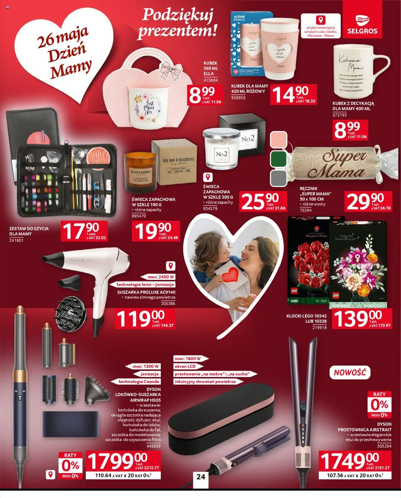 Selgros cash&carry Gazetka - Oferta przemysłowa od 22.05.2025 | Strona: 26 | Produkty: Suszarka, Lego, Klocki Lego, Szczotka
