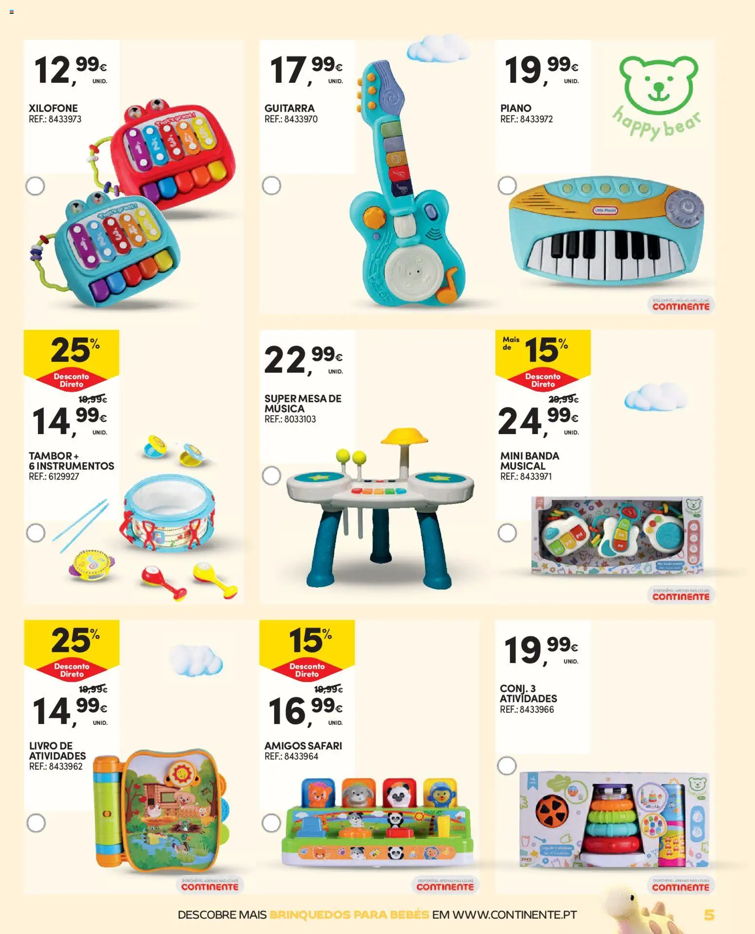 Continente - Brinquedos │ válido de 13.11.2025 | Página: 5 | Produtos: Mesa