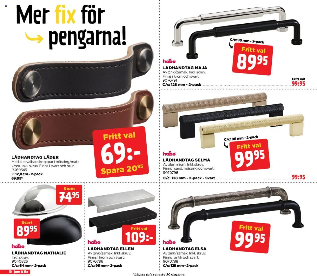 Jem & Fix reklamblad aktuell från 25.08.2025 | Sida: 10