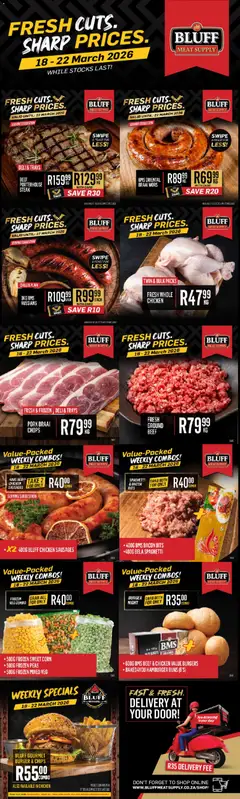 Bluff Meat Supply specials catalogue – valid from 18.03.2026 | Page: 1