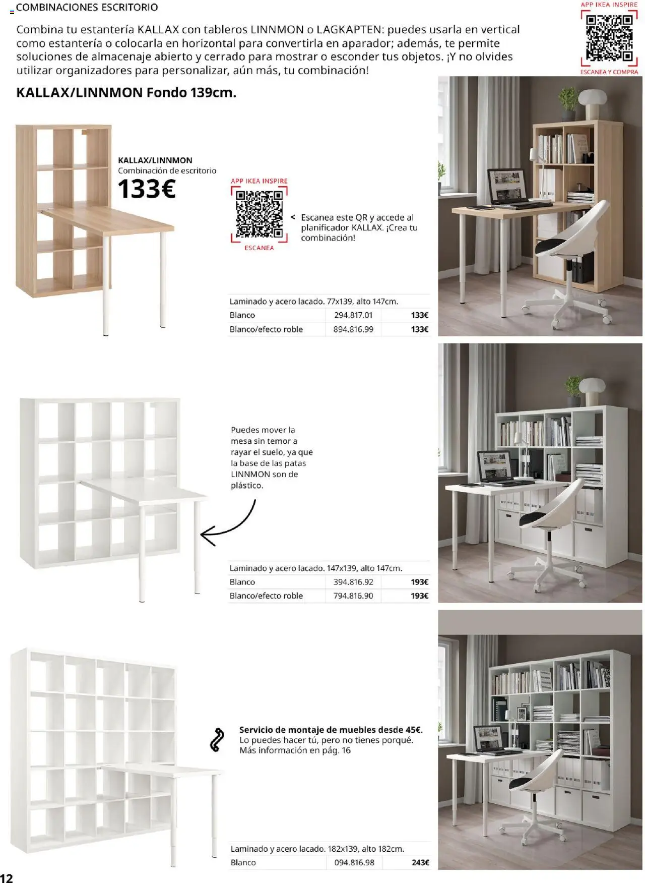 Catálogo IKEA Kallax │ válido desde el 04.02.2025 | Página: 12 | Productos: Té, Muebles, Almacenaje, Mesa