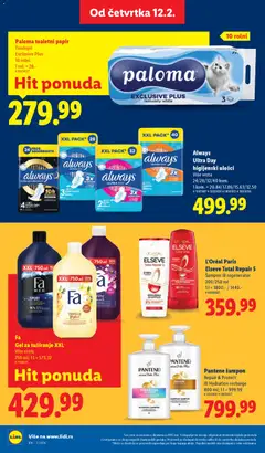 Fa Gel za tuširanje XXL, Više vrsta 750 ml - pregled Lidl kataloga - važi od 12.02.2026 | Strana: 36