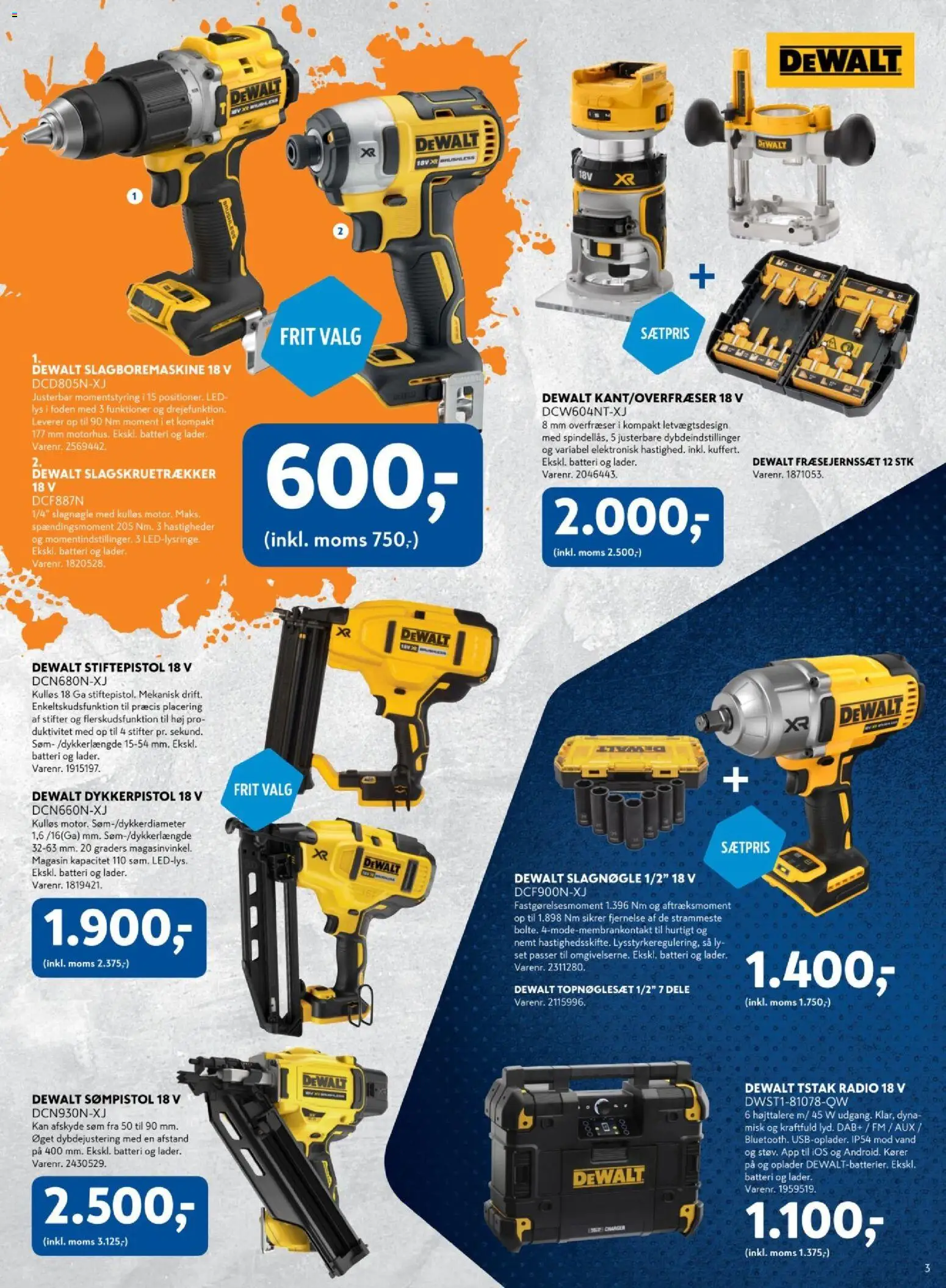 Davidsen tilbudsavis – gyldig fra 30.04.2026 | Side: 3 | Produkter: Radio, Søm, Batteri