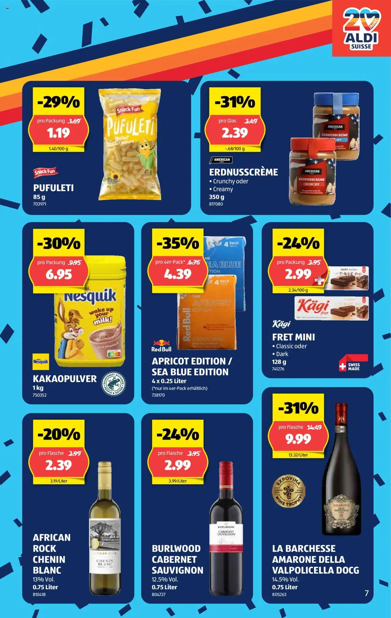 Aldi Aktionen – gültig ab 23.10.2025 | Seite: 8 | Produkte: Rock, Red bull