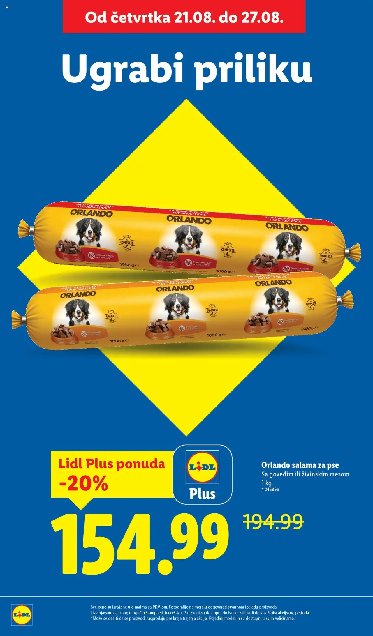 Lidl katalog - važi od 21.08.2025 | Strana: 8 | Proizvode: Salama