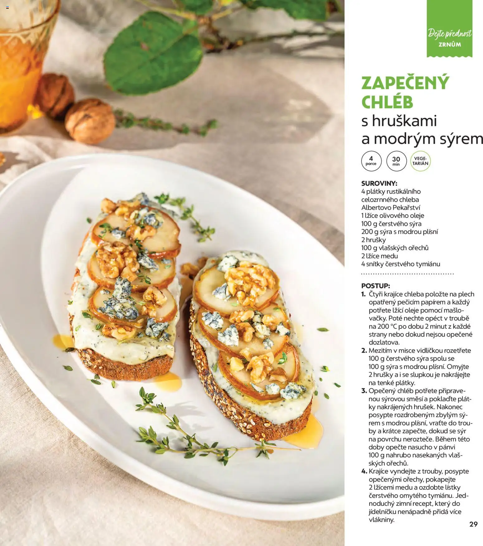 Albert magazín od 01.01.2026 | Strana: 29 | Produkty: Chleba, Chléb, Lžíce, Hrušky