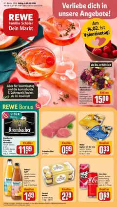 Rewe prospekt Schiffweiler / Landsweiler	 ab 09.02.2026 gültig